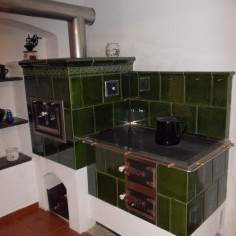 Kachlový sporák,kování Zikmund&Havelka,kachloví MKprofi