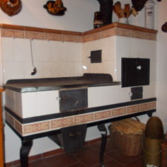 Rekonstrukce stolového sporáku.